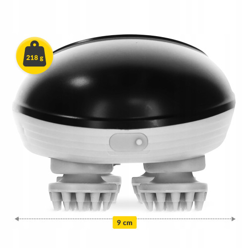 Масажна подушка  4FIZJO Smart Head Massager Black - фото №4